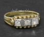 Preview: Diamant Ring 585 Gold, Antik um 1930, 0,28ct